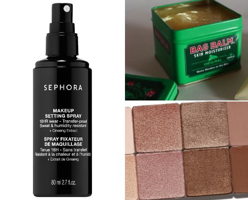 My favorite beauty recs cover photo collage