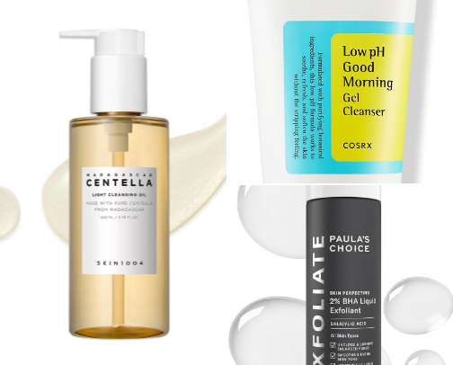 Best Night Skincare Routine for Oily & Acne-Prone Skin cover photo collage
