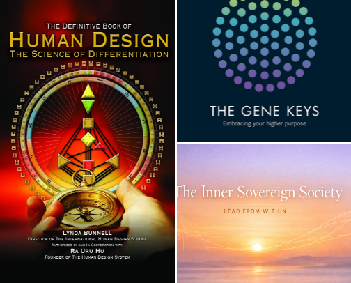 Human Design for the New Era: Leadership, Business & Youth cover photo collage