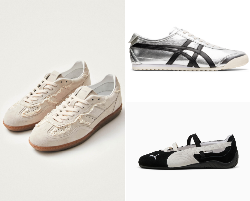 cool girl sneakers cover photo collage