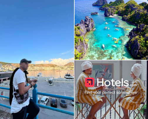Travels & Hotels cover photo collage
