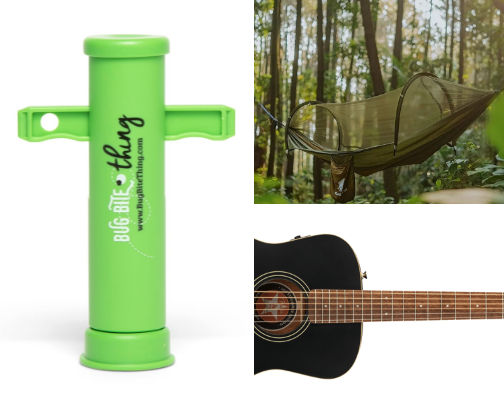 Family Camping cover photo collage