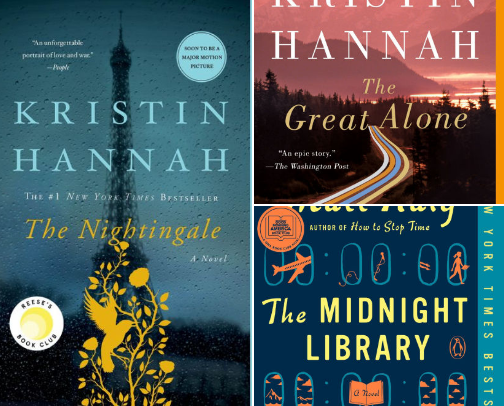 BOOK RECS cover photo collage
