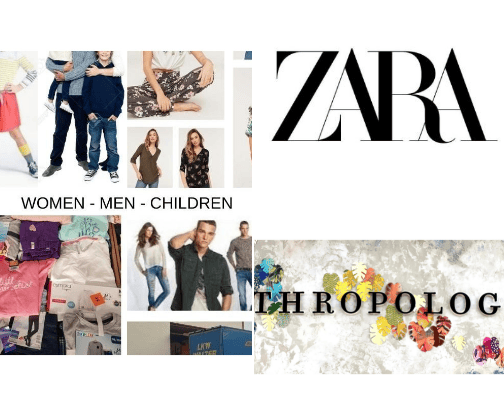Fave Clothing Brands! cover photo collage
