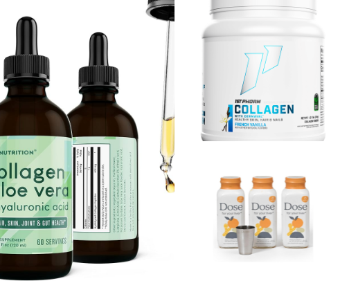 Vitamins and Supplements cover photo collage