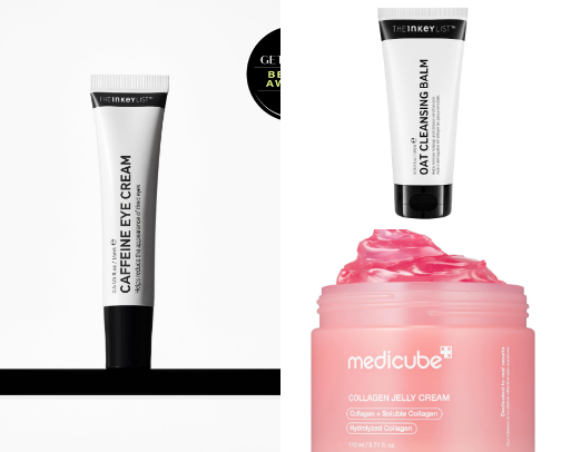 My Holy Grail Skincare as a Busy Mom of 4✨️ cover photo collage