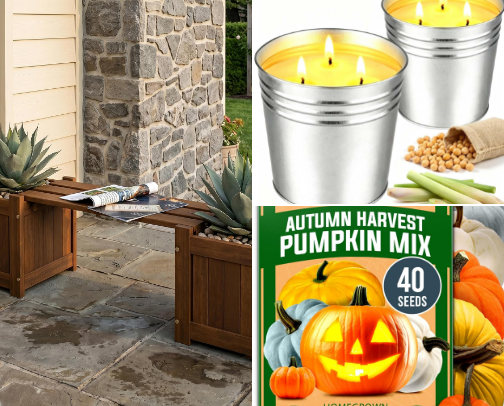 Garden/outdoors cover photo collage