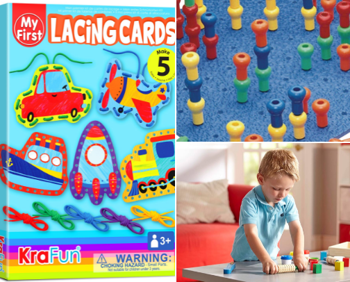 Ready, Set, Strengthen: Fine Motor Fun for School Success cover photo collage