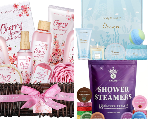 Self Care & Gift Ideas for Her ✨ Spa, Beauty & Cozy Essentials cover photo collage