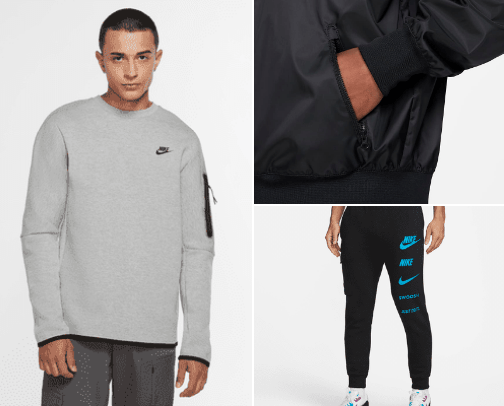 Nike clothes cover photo collage