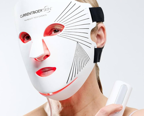 LED Red Light Therapy Face Mask cover photo collage