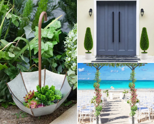 Outdoor Decor For Your Garden cover photo collage