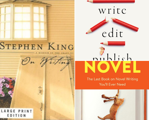 Books To Become A Better Writer (and Editor) cover photo collage