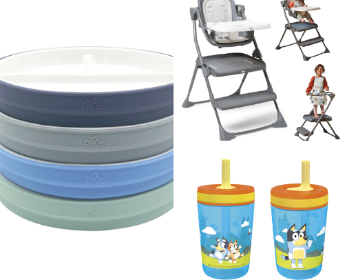 Baby-Led Weaning & Feeding Essentials 6 Months+ cover photo collage