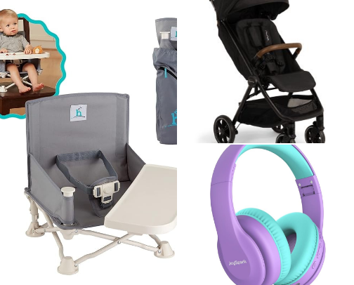 Flight and Travel Baby Essentials cover photo collage