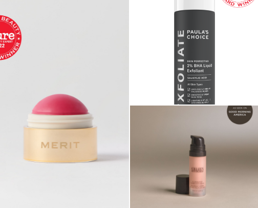 My favorite beauty recs cover photo collage