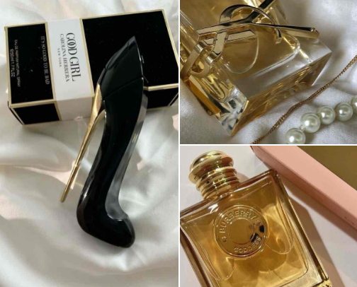 Smells Like: Confidence, Comfort, Chaos✨ cover photo collage