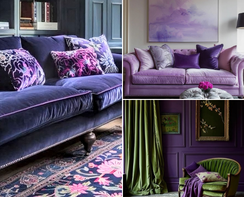 My purple obsession. cover photo collage