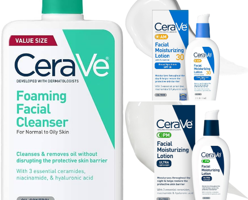 Beauty Products cover photo collage