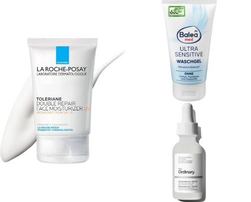 Budget friendly skin care products for oily/ combination skin cover photo collage