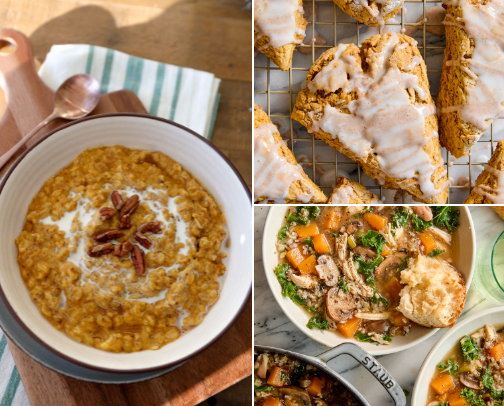 Yummy Fall Recipes 🍁🥘 cover photo collage