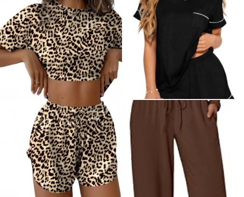 Coziest Pajama Sets 🥹🎀✨ cover photo collage
