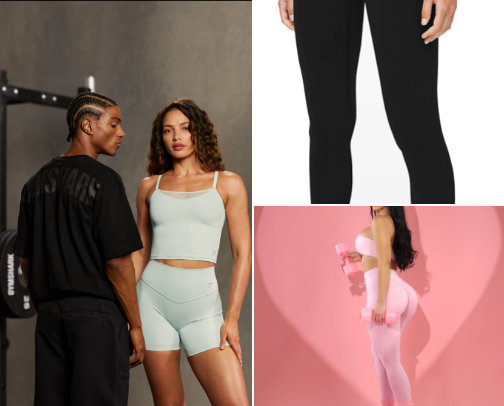 what influencers wear to GYM cover photo collage
