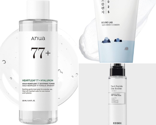 Hydrated, Clear, Radiant Skin — Your Go-To Skincare Edit ✨ cover photo collage