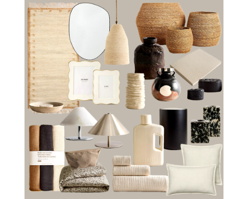 Zara Home Finds cover photo collage