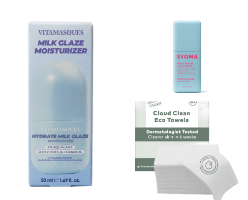 ✨Skincare I swear by✨ cover photo collage