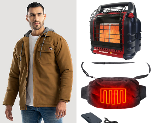 Best Things to Keep Warm in 2026 – Coats, Hoodies, Socks & Portable Heaters for Cold Weather cover photo collage