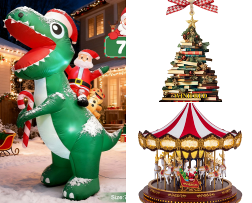 Yuletide Treasures: Sparkle & Cheer for the Season cover photo collage
