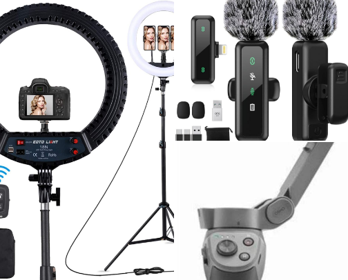 Top Content Creator Gear for TikTok & Reels: Starter Kit 2026 cover photo collage