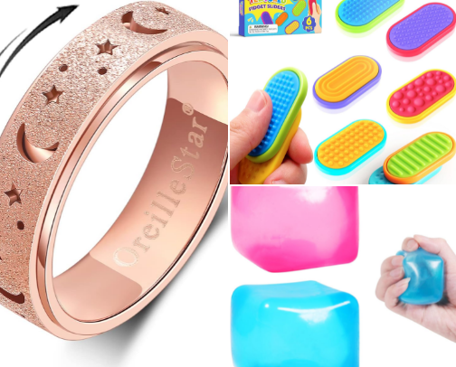 Best Fidgets for Focus and Calm cover photo collage