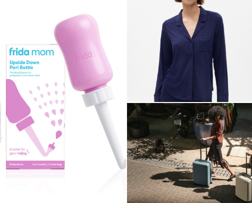 Hospital Bag as a Second Time Mom cover photo collage