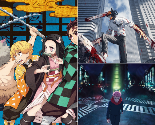 Best Action Anime for you cover photo collage