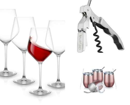 Bring the Tasting Room Home: Giftable Wine Bar Essentials cover photo collage