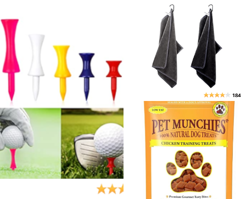 Golf Accessories! cover photo collage