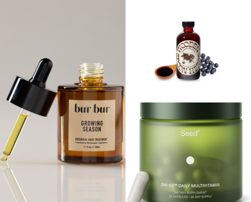 beauty + wellness cover photo collage