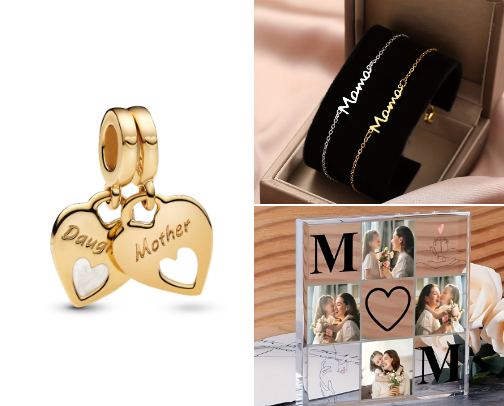 Mother and Daughter Gifts cover photo collage