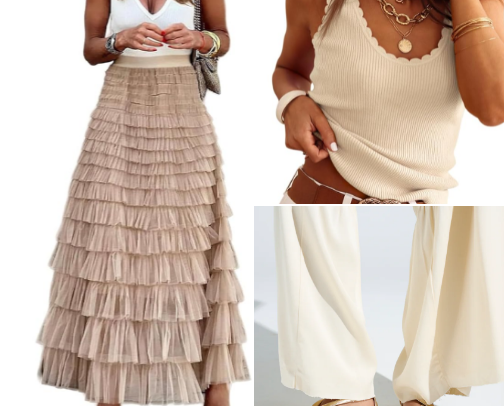 Interview outfit cover photo collage