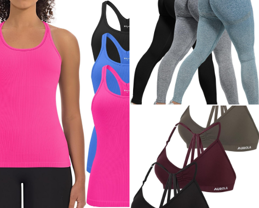 workout/gym/pilates cover photo collage