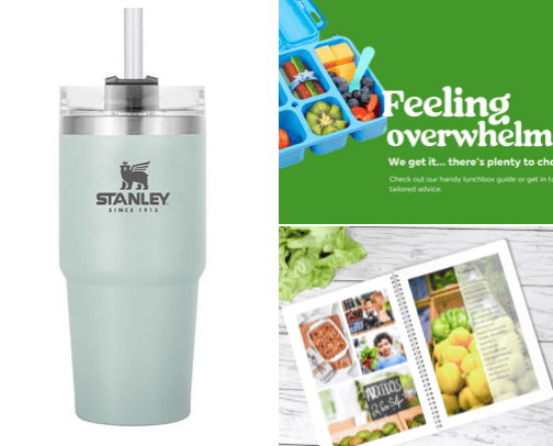 Must haves for busy mums cover photo collage