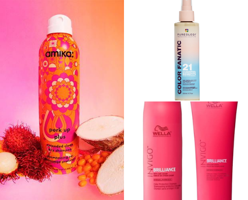 Hair Products + Tools cover photo collage