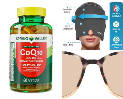 Migraine relief cover photo collage