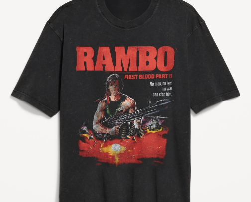 Retro tshirts cover photo collage
