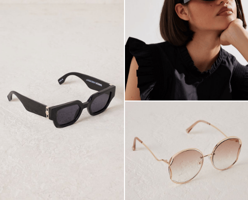 The Best Sunglasses to Elevate Your Look cover photo collage