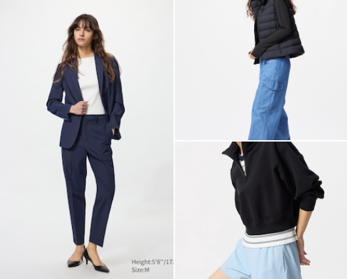 Pants for women cover photo collage