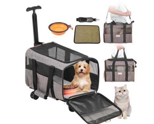 Pet Moving Checklist cover photo collage
