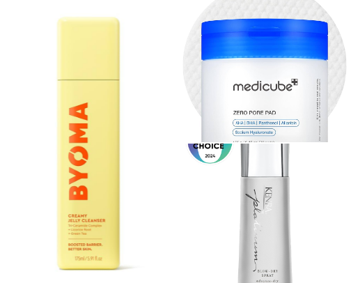 My favorite beauty recs cover photo collage